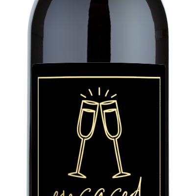 Engaged Flutes - Personalized Wine