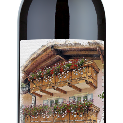 Home Sweet Home Photo - Custom Housewarming Wine