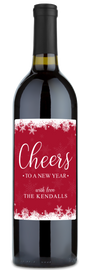 Cheers to a New Year - Personalized Wine