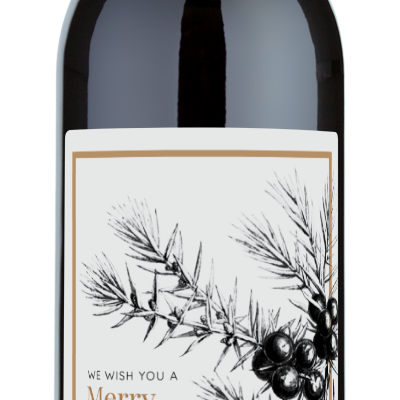 Juniper Branch Holiday Reserve - Personalized Wine