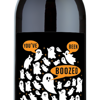 Custom Halloween Wine