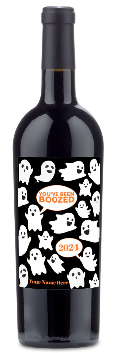 Custom Halloween Wine