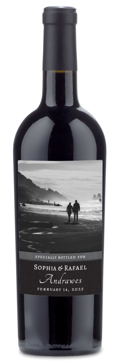 Specially Bottled For Label - Personalized Wine